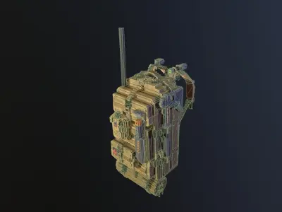 Tactical Set 17 models pack Low-poly 3D model