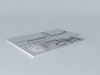 6x6 Google Delivery Truck Free 3D model