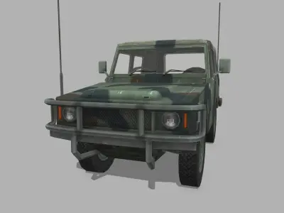 Iltis Low-poly 3D model