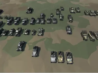 60 Low Poly models package 3D model