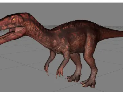 Dinosaur 20 Free low-poly 3D model