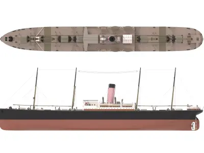  SS Californian 3D model