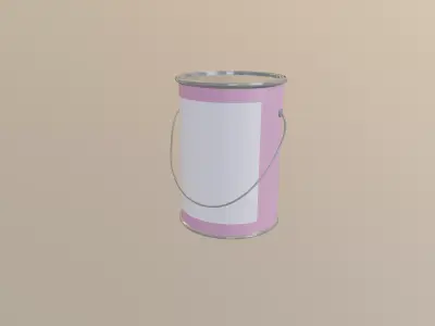 Paint Bucket 3D model buy