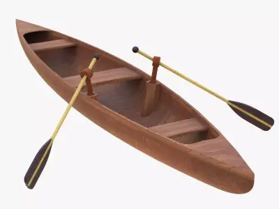 Rowing Boat 3D print model