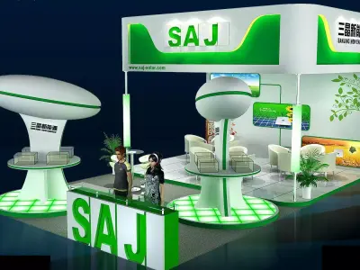 Exhibition - Area - 9X6-3DMAX2009-064 3D model