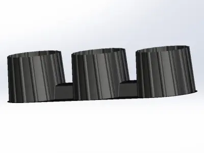 biscuit packet insider tray 3D model