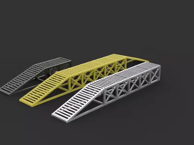 modular ramp set  3D model