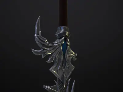 Dagger  Angel Slayer  Low-poly 3D model