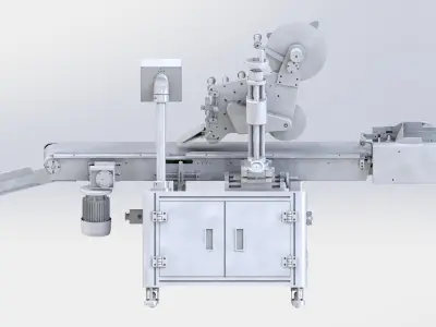 Automated Labeling Machine A1 3D model