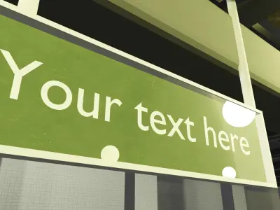 Subway Station Pack in Blender 3D model