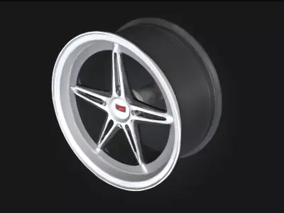 Wheel Elegance  A Fusion of Style and Precision Engineering 3D model