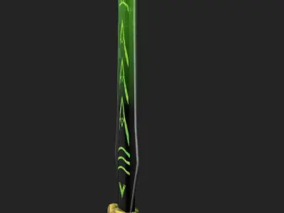 Hermes Spear - Assassins Creed Low-poly 3D model