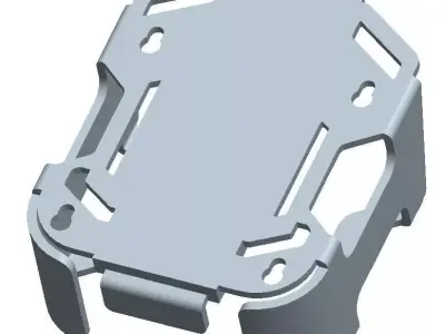 apple TV holder 3D model