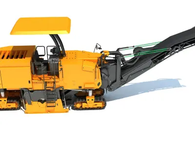 Cold Planer 3D model