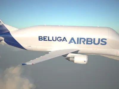 Airbus Beluga XL 3D model