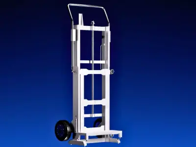 Hand Trolley 3D model purchase