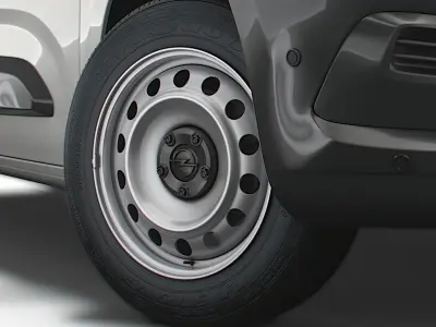 Opel Combo Edition Van 2021 wheel 3D model