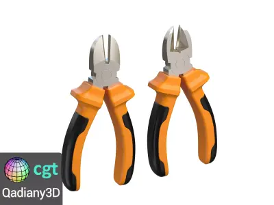 Cutting Pliers 3D model