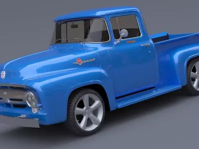 1956 Ford F100 3D model