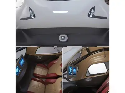unmanned passenger-carrying aircraft 3D model