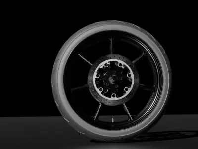 Bike Tyre 3D model
