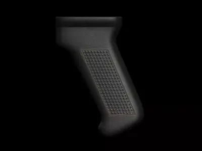 AK-47 Grip Low-poly 3D model