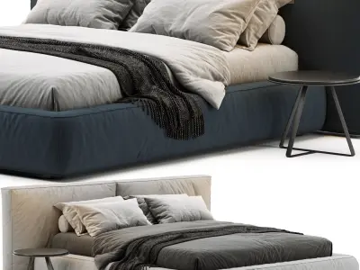 Bonaldo Fluff Bed 3D model