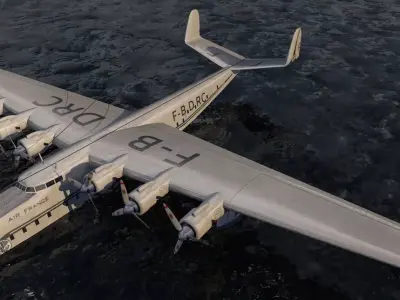 Latecoere Late-631 3D model