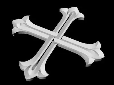 Central decor ornament for furniture Free 3D model 13