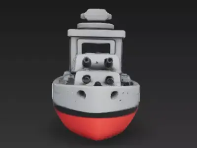 Collectible Benchy style Bismark Free 3D print model