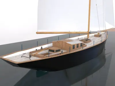 Bottleship 3D model