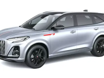 Hongqi HS3 2026 3D model