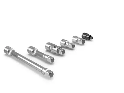 SO Agggl GFAT1E Drive Adaptor Extension Set Low-poly 3D model