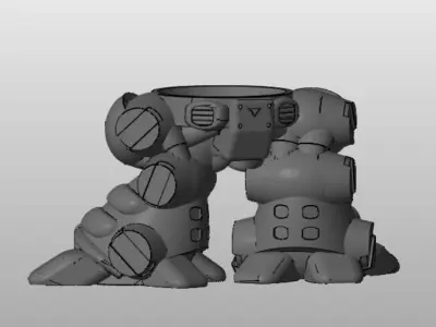 CHIBI-TECH SD - ARMADILLO CHASSIS        3D print model