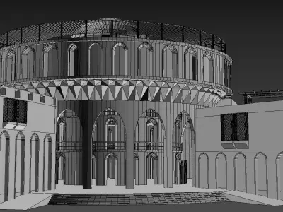 classic Building 3D model