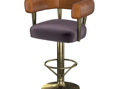 Bar Stool 102 3D model