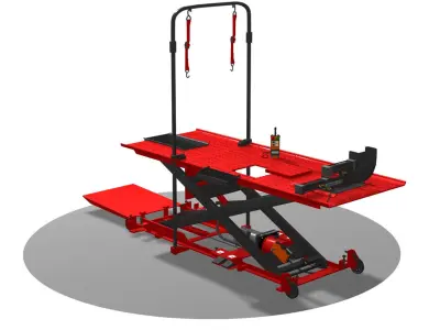 Motorcycle lift R3 3D model