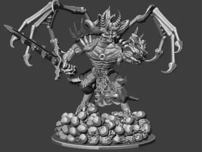 Daemon Prince  3D print model