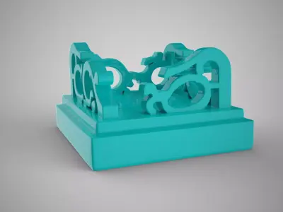 Antique Note Holder 3D print model