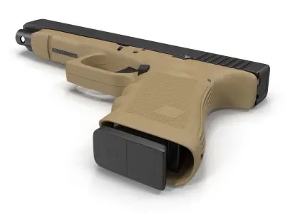 Generic Competition Pistol 3D model