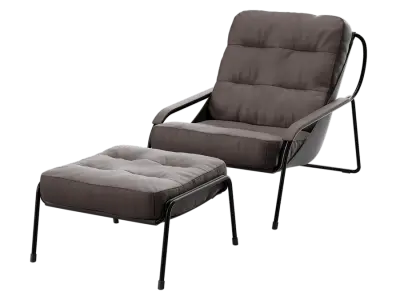  Replica Zanotta Brawn Armchair Model, Black  purchase