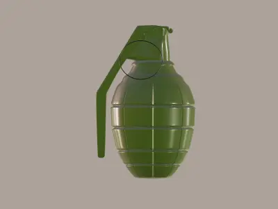 Hand Grenade 3D model purchase