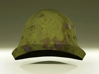 World War 2 helmet M1 WW2 Low-poly 3D model