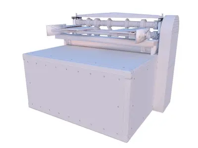 Roll Cutting machine 3D model