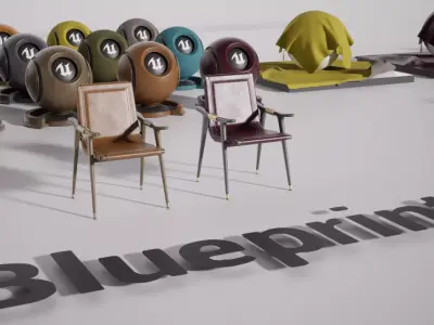 ArchViz Furniture Assets P07 - Unreal Engine  3D model