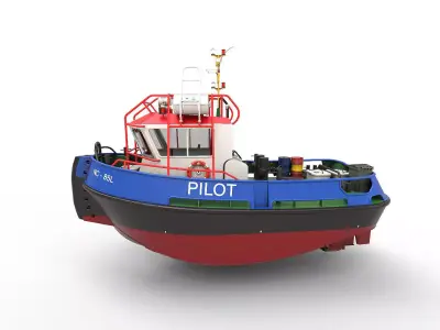 TUG  01 3D model
