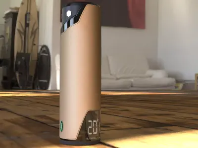 Water bottle 3D model