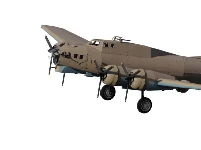 Boeing b-17 flying fortress 3D model order