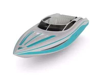 Motorboat 3D model