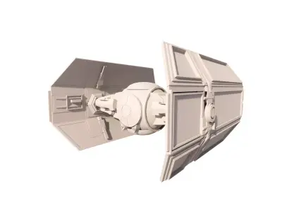 Spaceship-spacecraft-1 3D model